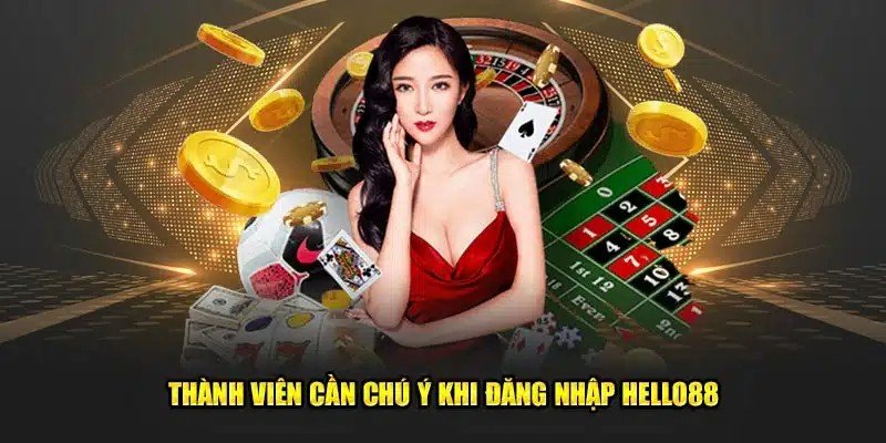 Hội viên cần lưu ý các vấn đề quan trọng khi đăng nhập tài khoản