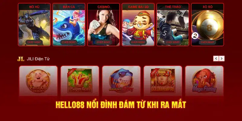 Hello88 nổi đình đám từ khi ra mắt